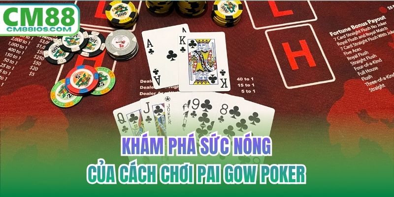 Khám phá sức nóng của cách chơi pai gow poker