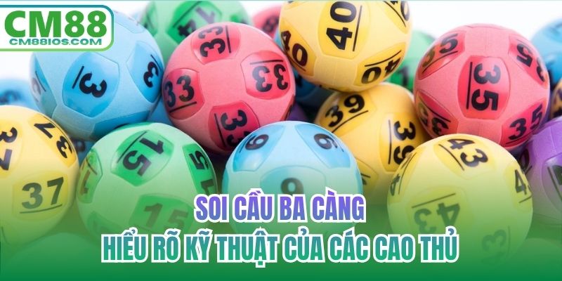 soi cầu ba càng